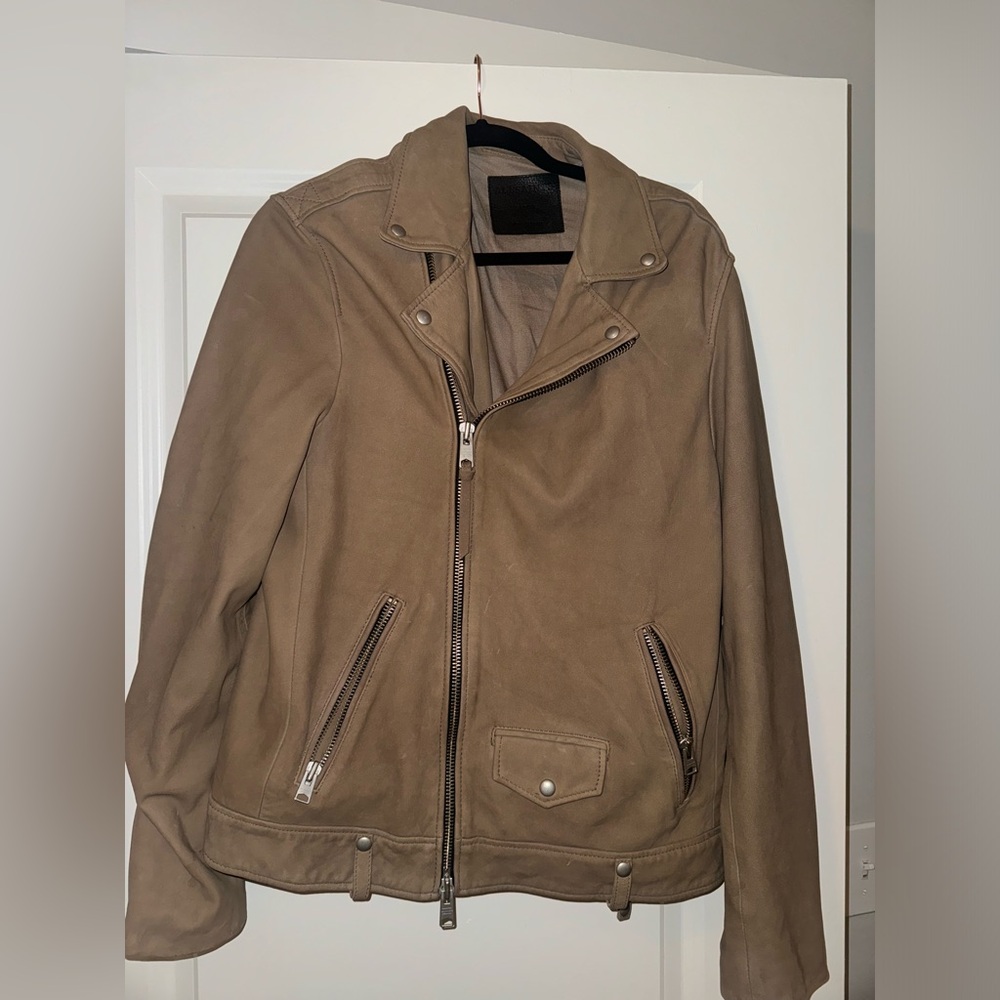 All Saints Suede Jacket